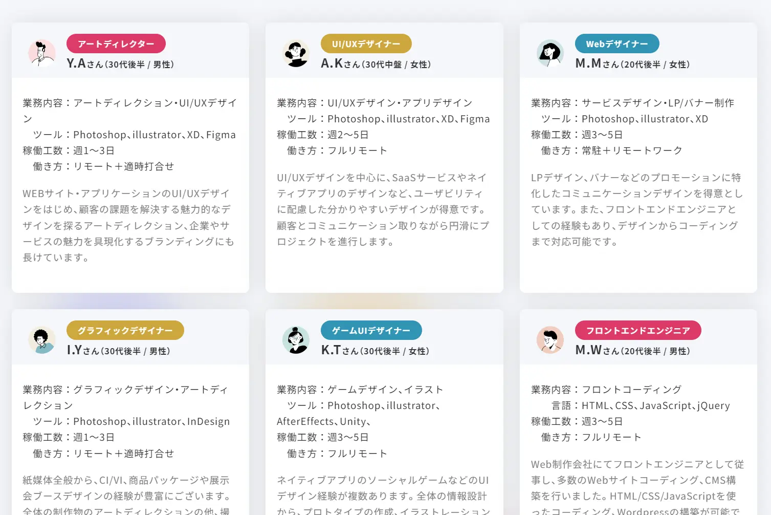 優秀なフリーランスデザイナーを紹介してくれるフリーランスデザイナー専門のエージェントサービス『クロスデザイナー』